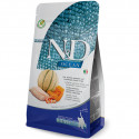 Farmina Natural & Delicious Codfish & Shrimp Pumpkin  Kitten - 1.5 kg  kaķēniem, menca,  garneles, ķirbis un kantalupes  melone