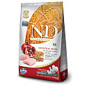 Farmina N & D Low Grain Chicken & Pomegranate Adult Medium & Maxi Dog - 12 kg barība ar zemu graudu saturu, vistas gaļa un granātābols, vidējo šķirņu pieaugušajiem suņiem.
