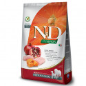 Farmina Natural & Delicious Chicken& Pumpkin & Pomegranate Adult Medium & Maxi -12 kg bezgraudu sausā barība suņiem Vista, ķirbis, granātābols