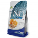 Farmina Natural & Delicious Fish & Orange Cat - 10 kg zivis 58% un apelsīns, pieaugušiem kaķiem,bezgraudu barība