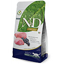 Farmina Natural & Delicious Lamb & Blueberry Cat - 10 kg  jērs 54% un mellenes,bezgraudu barība